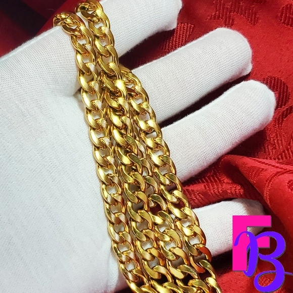 *NEW!* 9MM 20" 14K Miami Cuban Chain - Picture 2 of 11